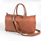 Leder-Reisetasche 20L - Hellbraun - Vanelion-Taschenwelt